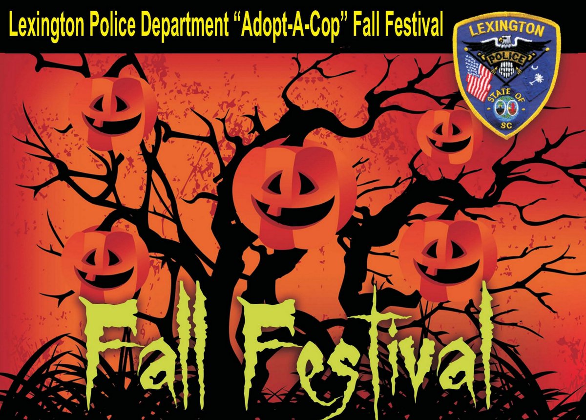 Lexington PD Seeking New Partners for "Adopt-A-Cop" Fall Festival