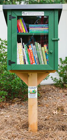 Town of Lexington’s Caractor Park Receives “Little Free Library”