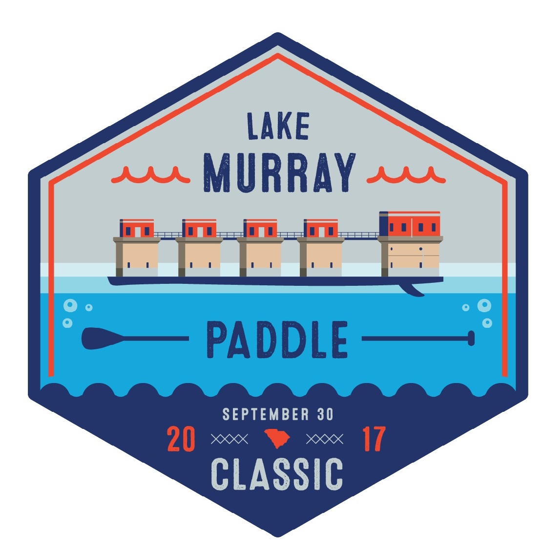 Win two race registrations for the 2017 Lake Murray Paddle Classic!